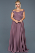 Long Lavender Evening Dress ABU008