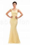Long Yellow Evening Dress C6141