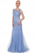 Long Lavender Prom Dress ALY6175