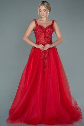 Long Red Haute Couture ABU2630