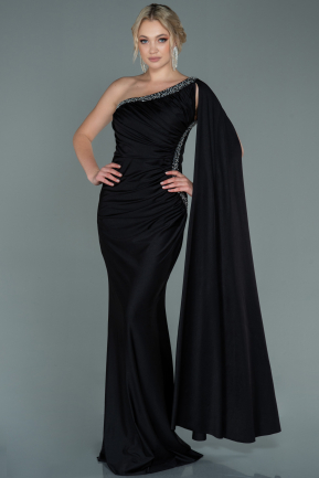 Long Black Evening Dress ABU2663