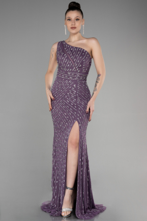 Lavender Long Haute Couture ABU3503