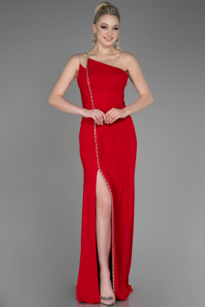 Red Long Evening Dress ABU3675