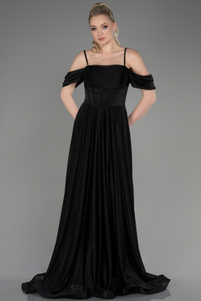 Long Black Evening Dress ABU3767