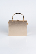 Gold Plaster Fabric Box Bag V294