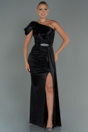 Long Black Prom Gown ABU3099