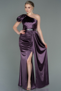 Lavender Long Prom Gown ABU3099
