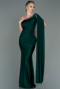 Emerald Green Long Evening Dress ABU2663