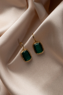 Emerald Green Earring PT693