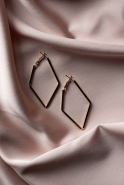 Gold Abiye Küpe UK783