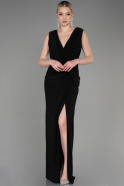 Long Black Evening Dress ABU3754