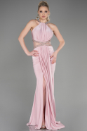 Powder Color Long Mermaid Prom Dress ABU2940
