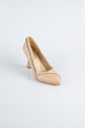 Ten Deri Stiletto Abiye Ayakkabı MJD5158