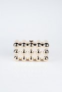 Gold Metal Abiye Çanta SH843