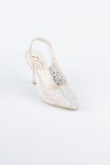 Gold Taşlı Stiletto MJ9002