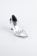 Gümüş Rugan Stiletto ABR1055
