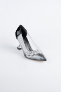 Siyah Rugan Stiletto ABR1055