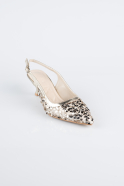 Gold Pullu Stiletto ABP2107