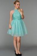 Mini Mint Mezuniyet Elbisesi ES3578