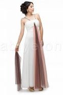 Uzun Kemik Abiye Elbise S3643