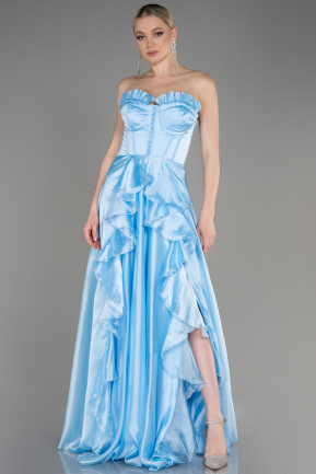 Blue Long Evening Dress ABU3720