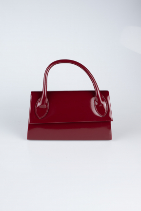 Bordo Rugan Gece Çantası KC163