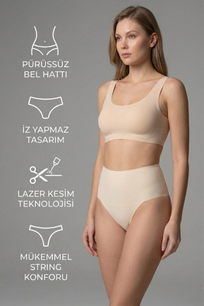 Ten Bel ve Karın Toparlayıcı Korse EM2806