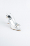 Gümüş Lazer Kesim Stiletto MJL5164