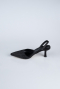 Siyah Taşlı Stiletto AB1127