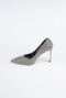 Platin Taşlı Stiletto AB1138