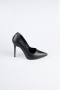 Siyah Deri Stiletto AB1140