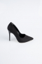 Siyah Süet Stiletto ABN1140