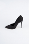 Siyah Süet Stiletto ABN1140