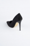 Siyah Süet Stiletto ABN1140