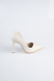 Bej Deri Stiletto AB1140