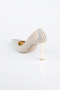 Gold Taşlı Stiletto AB1138