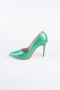 Yeşil Rugan Stiletto ABR1140