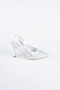 Gümüş Taşlı Stiletto MJ9002
