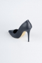 Lacivert Deri Stiletto AB1140