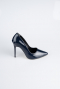 Lacivert Rugan Stiletto ABR1140