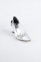 Gümüş Rugan Stiletto ABR1055