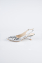Gümüş Pullu Stiletto ABP2107
