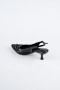 Siyah Pullu Stiletto ABP2107