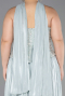 Mint Straplez Peplum Pliseli Büyük Beden Abiye ABU5793