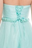 Uzun Mint Abiye Elbise F2105