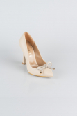 Ten Deri Stiletto Abiye Ayakkabı AB1095