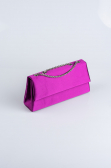 Violet Saten Gece Çantası SH818