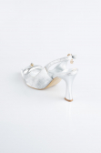 Gümüş Lazer Kesim Stiletto MJL5164