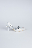 Gümüş Taşlı Stiletto AB1127