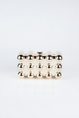 Gold Metal Abiye Çanta SH843